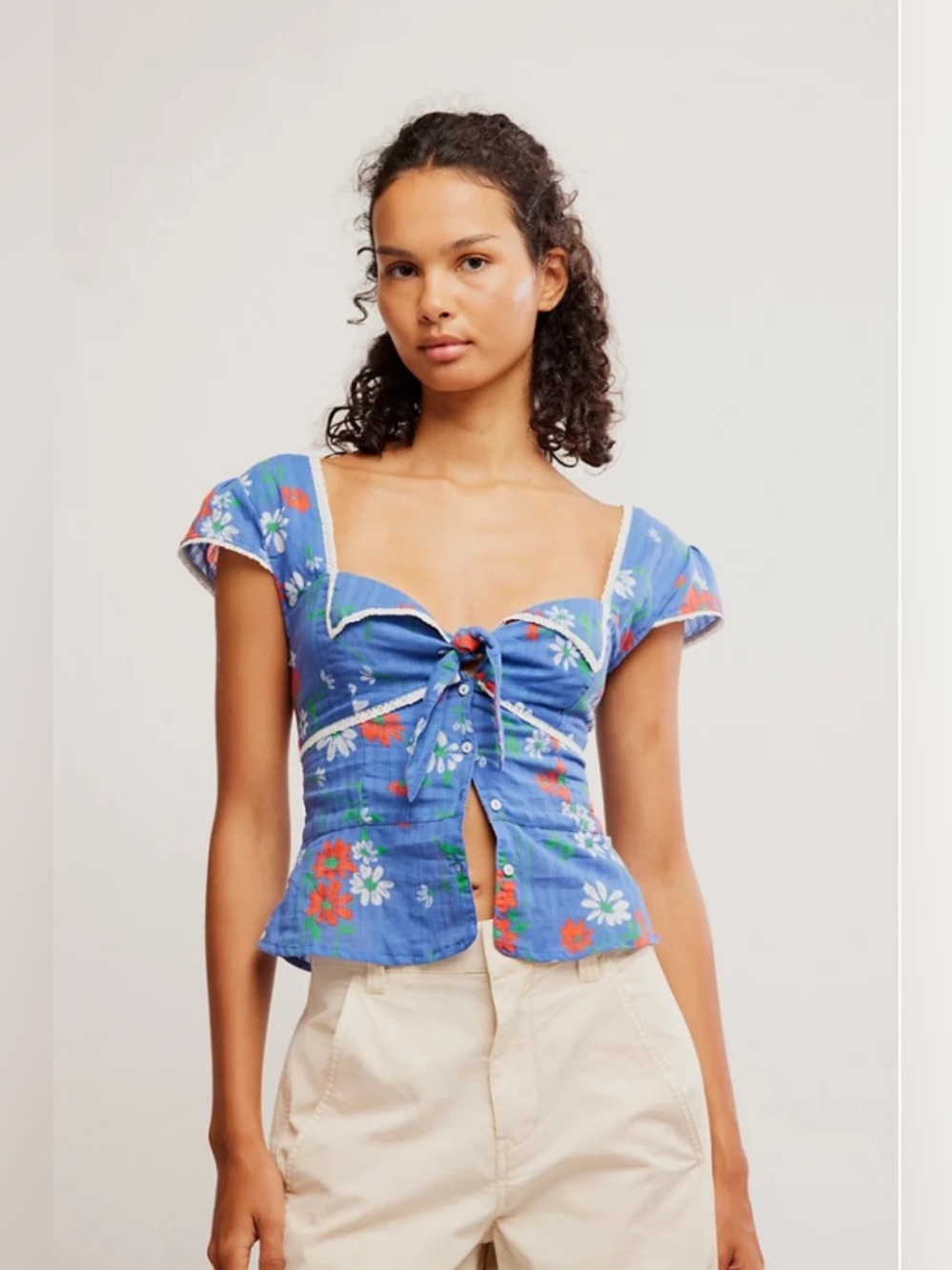 free people Call Me Baby Blouse.  NWT